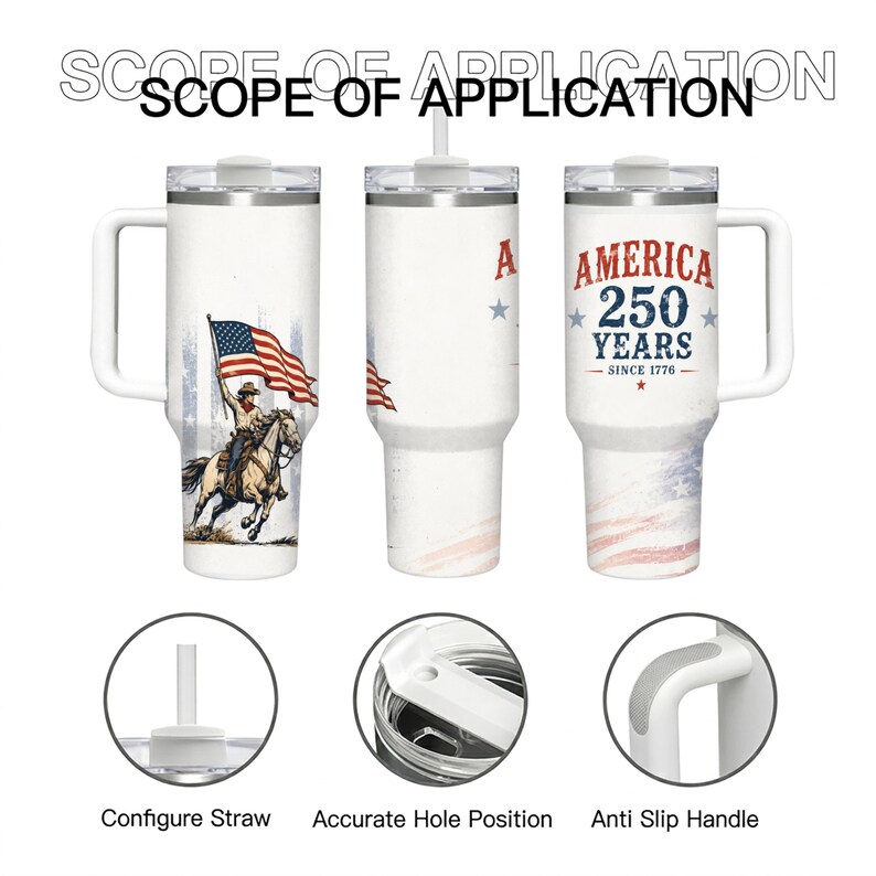Western USA Freedom Travel Mug