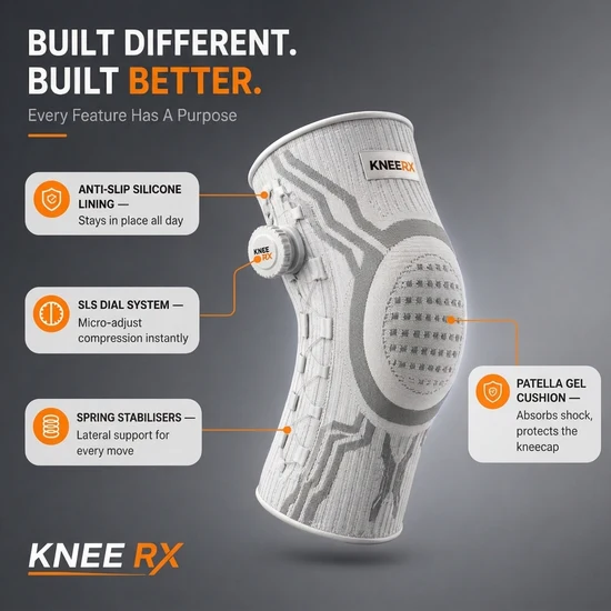 Knee RX  - Support forMeniscus & ACL Pain