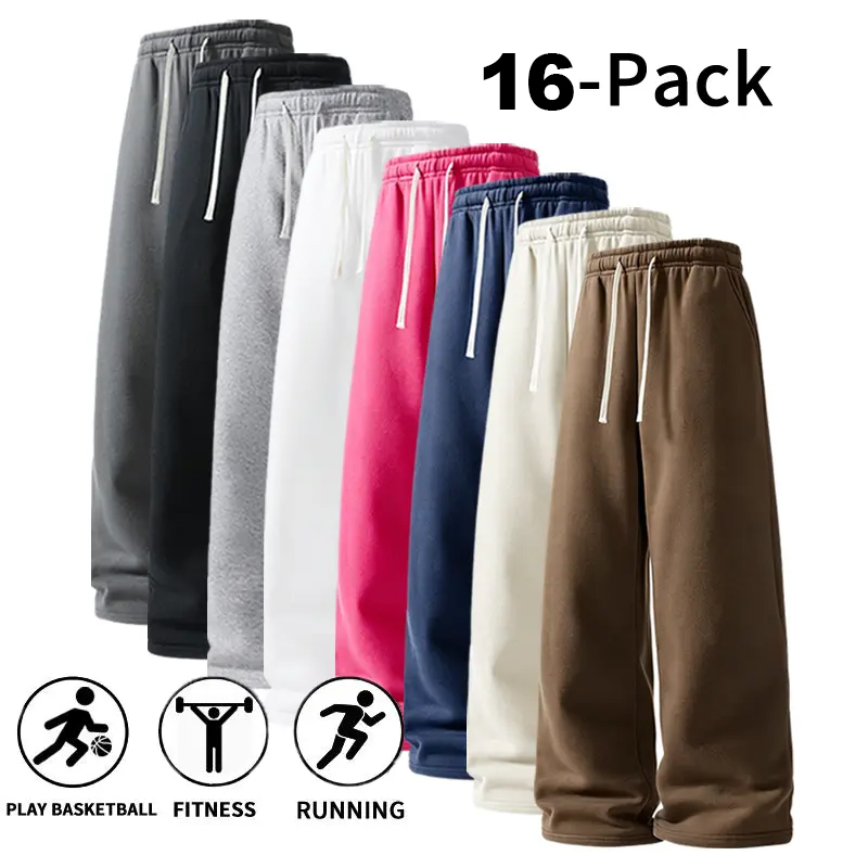 Ultra-Soft Wide-Leg Sweatpants | Breathable athletic pants for basketball, running, and gym
