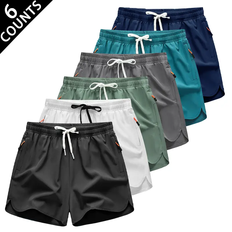Men’s Quick-Dry Athletic Shorts with Zipper Pockets | Lightweight Active Shorts S-6XL