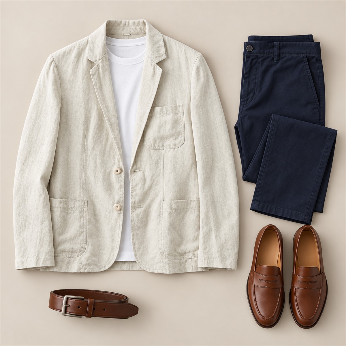 Men's Lightweight Casual Blazer Multipack styling idea 1