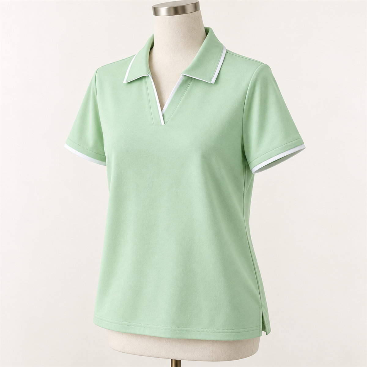 Women's Contrast-Trim Short-Sleeve Polo Multipack detail image 09