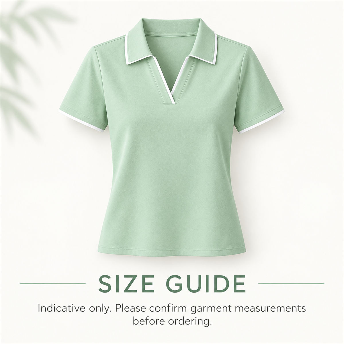 General US and EU body measurement size guide
