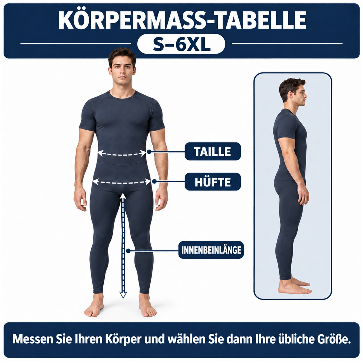 Herren-Multipack Arbeitshosen Cargo mit mehreren Taschen - 10