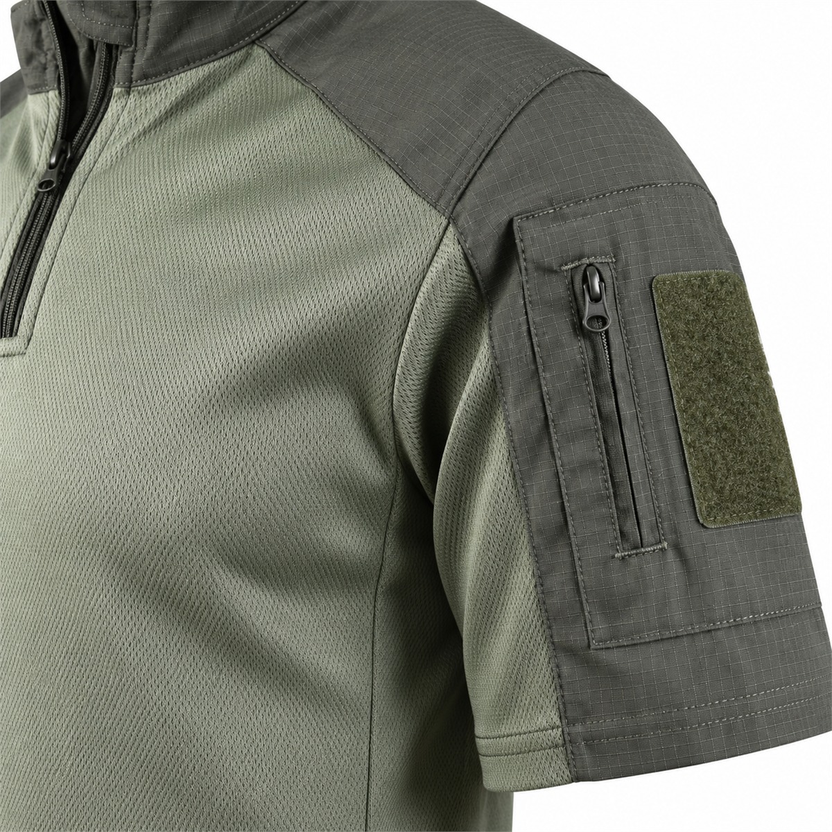 5- or 10-Pack Men's Short-Sleeve Tactical Combat Shirts product detail 2