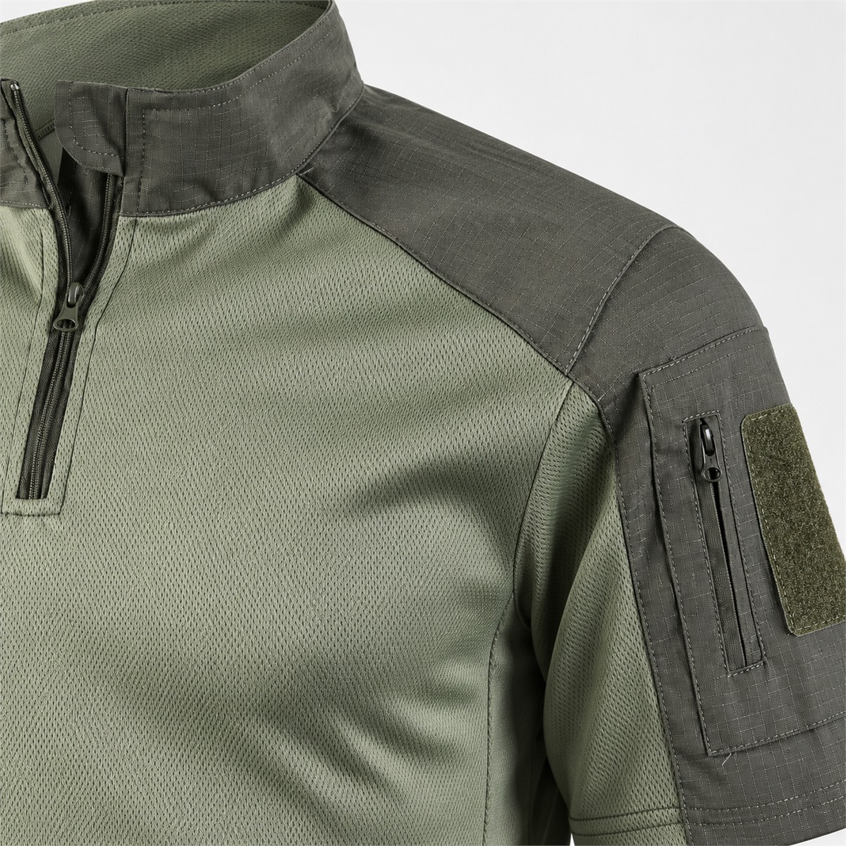 5- or 10-Pack Men's Short-Sleeve Tactical Combat Shirts product detail 3