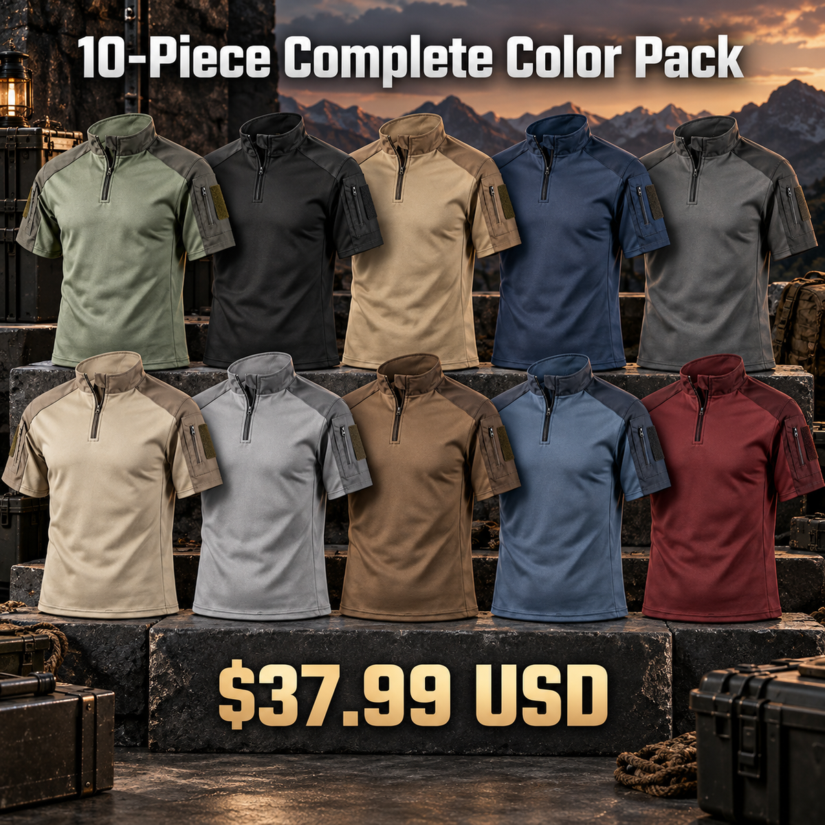 10-Piece Complete Color Pack | exact multipack selection