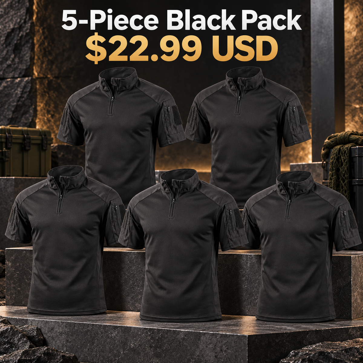 5-Piece Black Pack | exact multipack selection