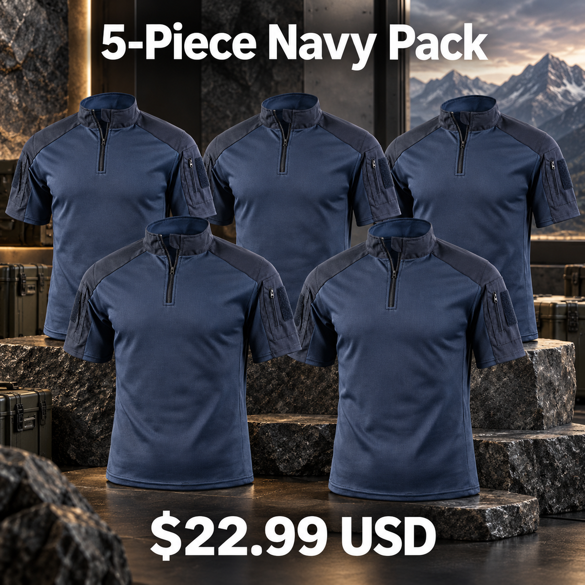5-Piece Navy Pack | exact multipack selection