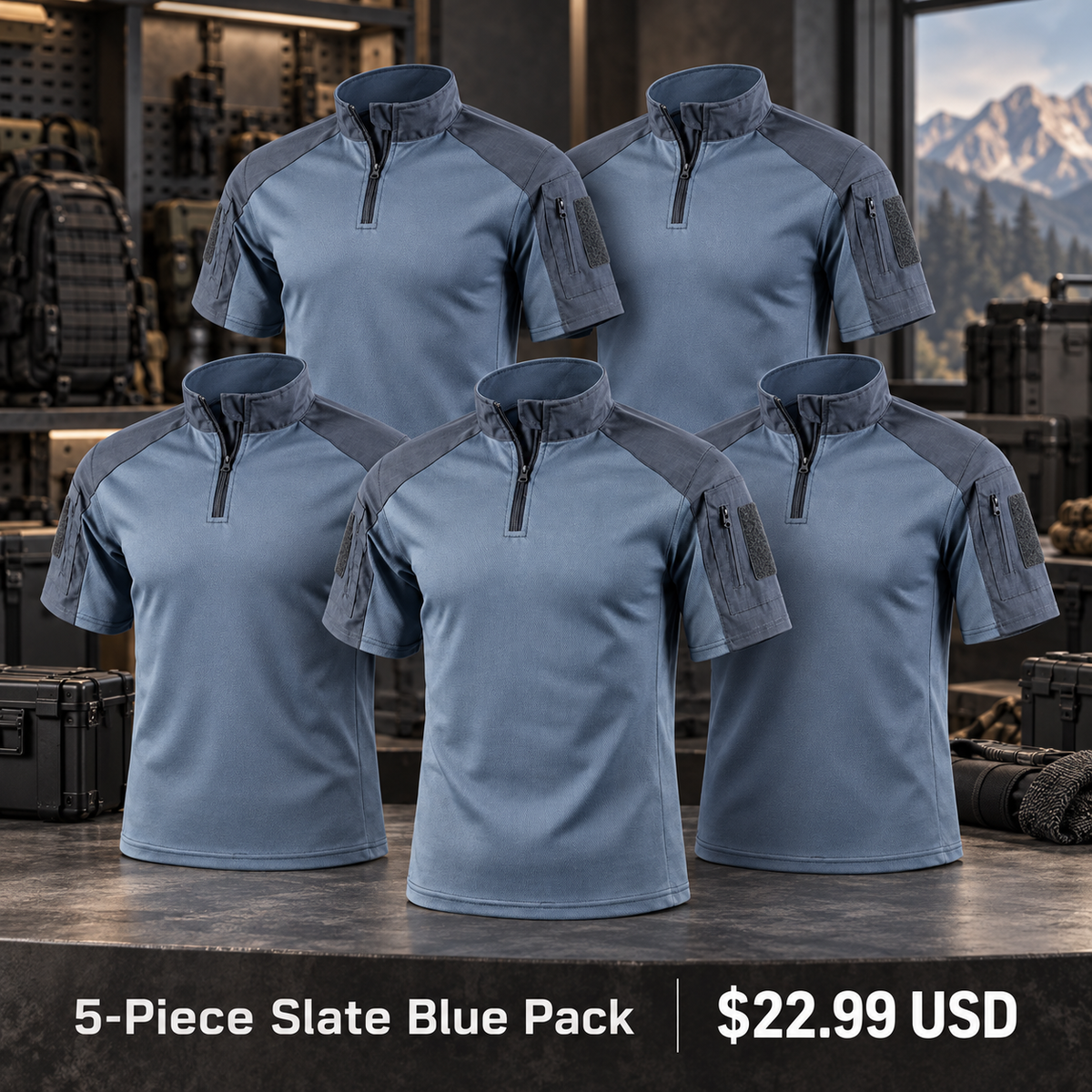 5-Piece Slate Blue Pack | exact multipack selection