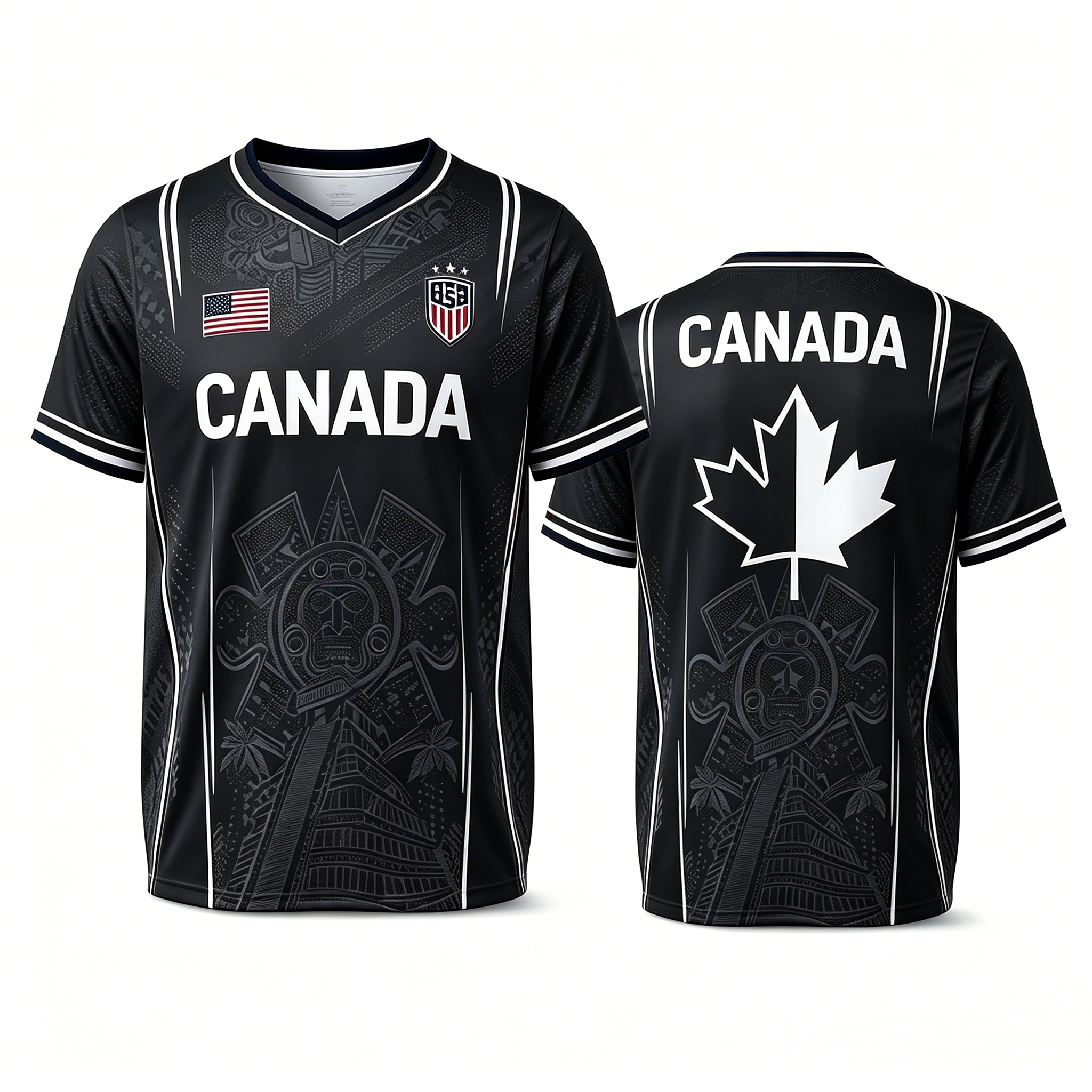 North America Soccer Fan Commemorative Jersey – Cheer for Victory
