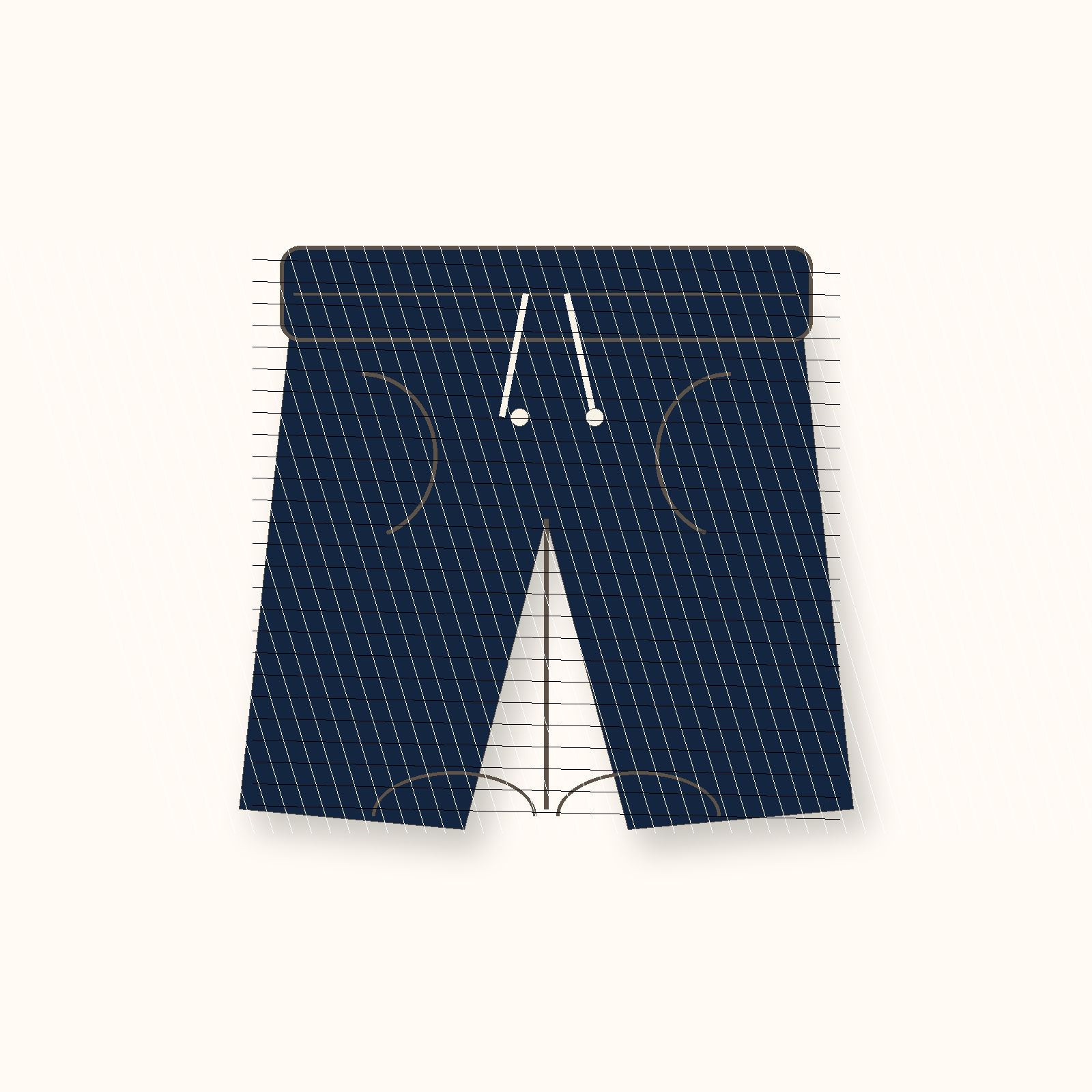 Women's European Linen Drawstring Shorts