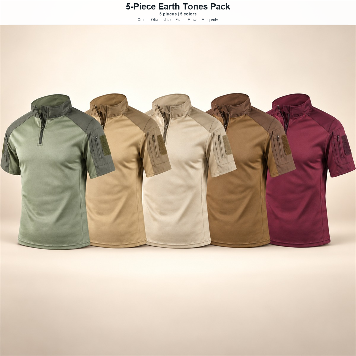 p73 - 5-Piece Earth Tones Pack