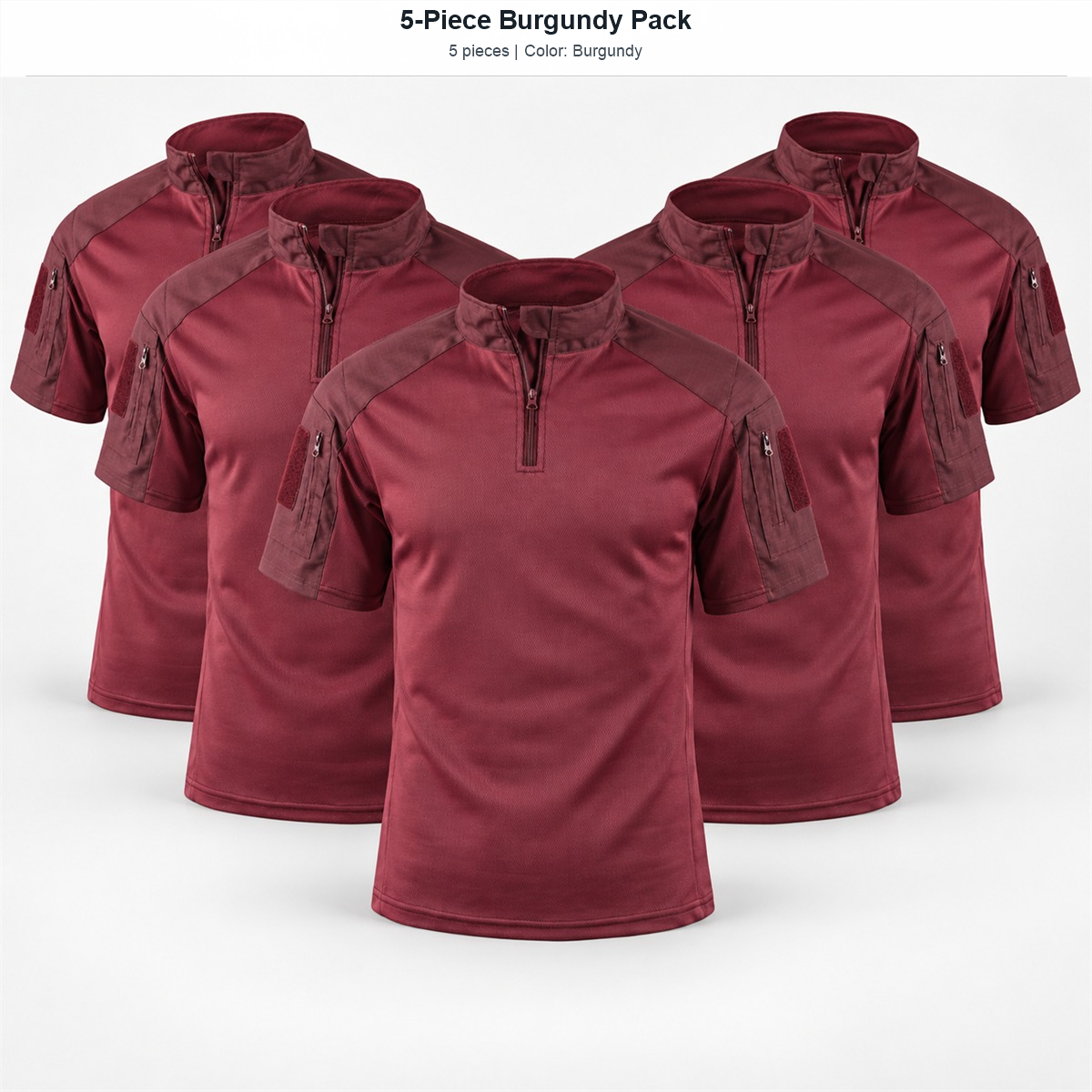 p73 - 5-Piece Burgundy Pack
