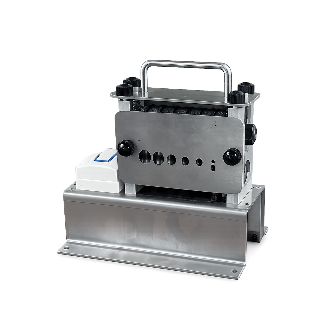 Small electric wire stripping machine