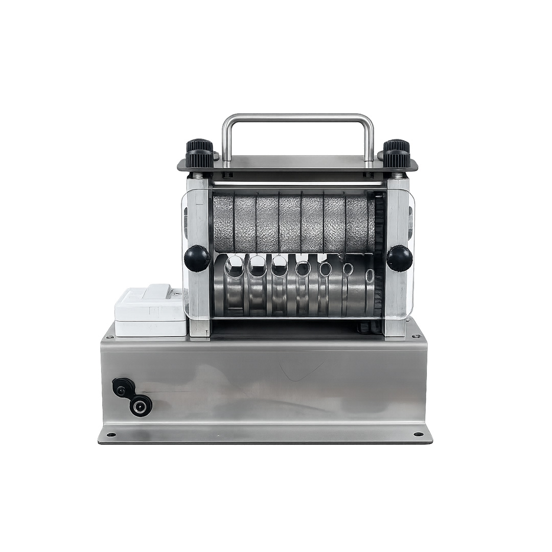 Small electric wire stripping machine