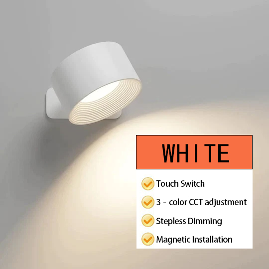 Magnetic Three-Color Wall Lamp