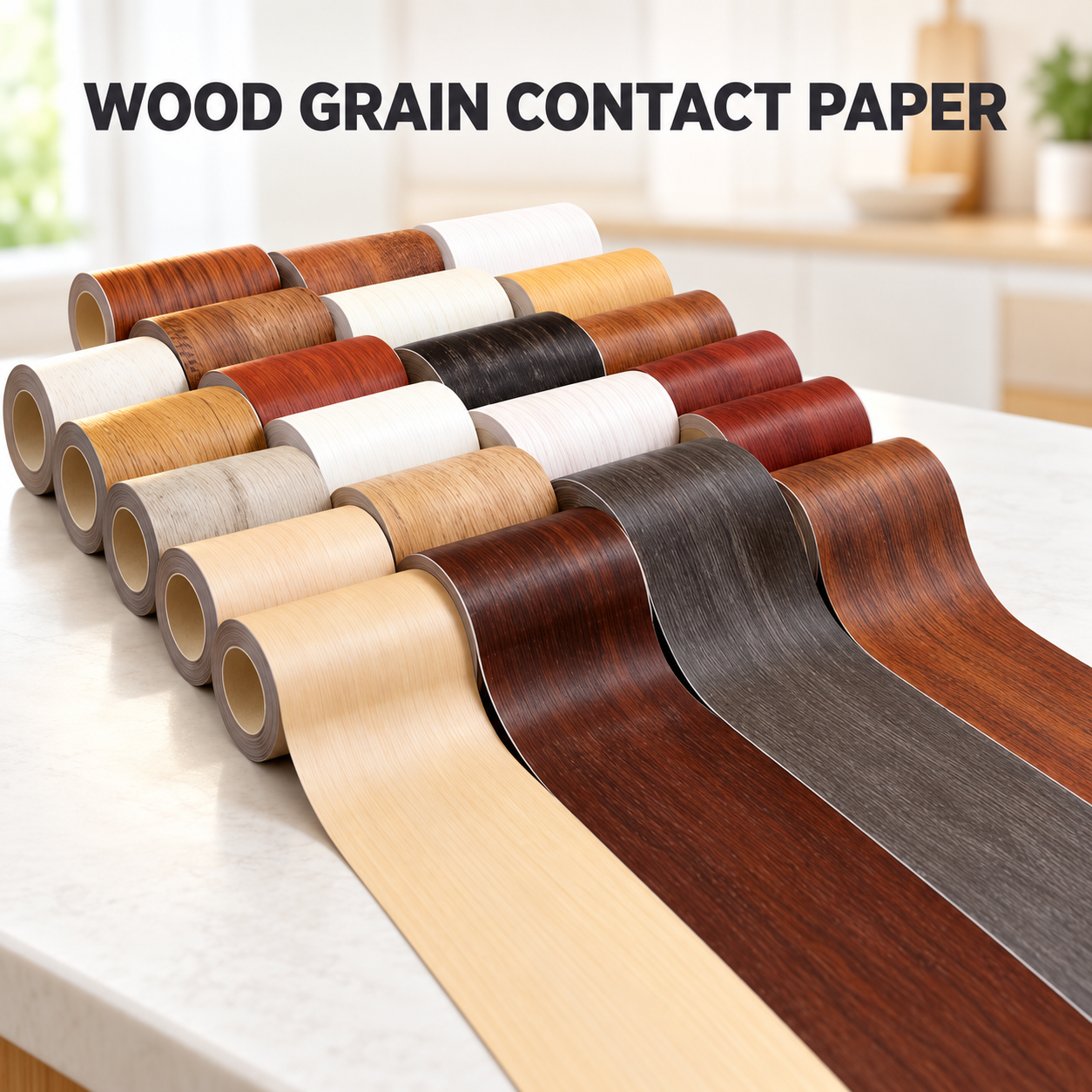 Wood Grain Repair Sticker