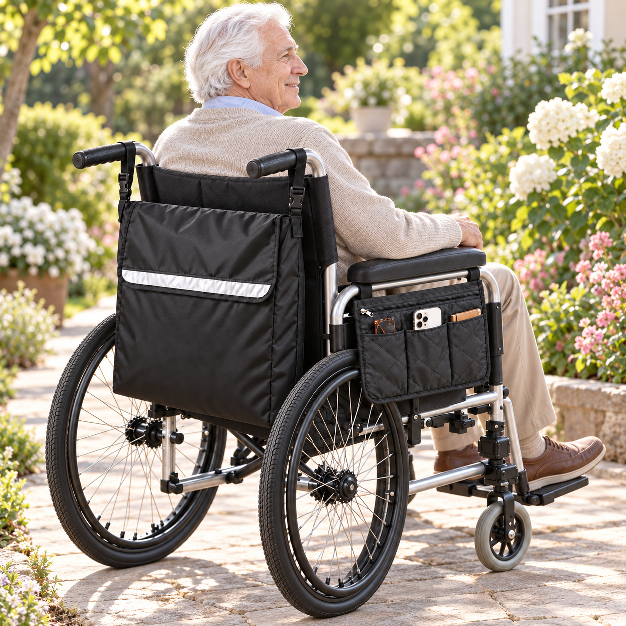 Storage hanging bag + three storage bags