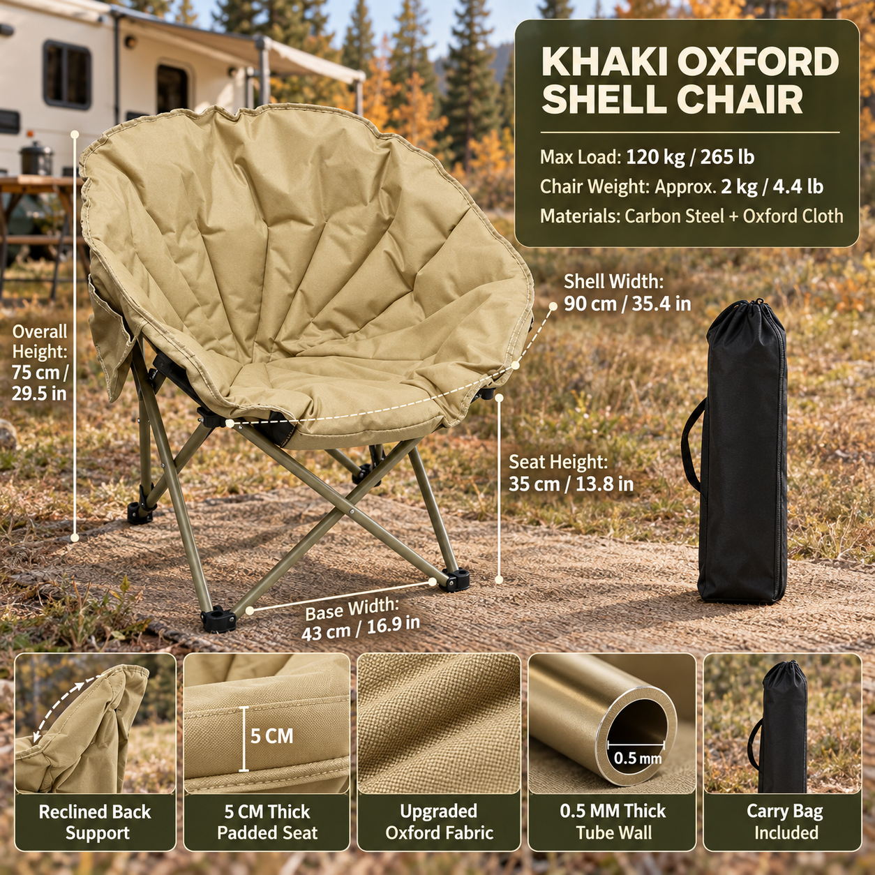 Outdoor Camping Folding Chair