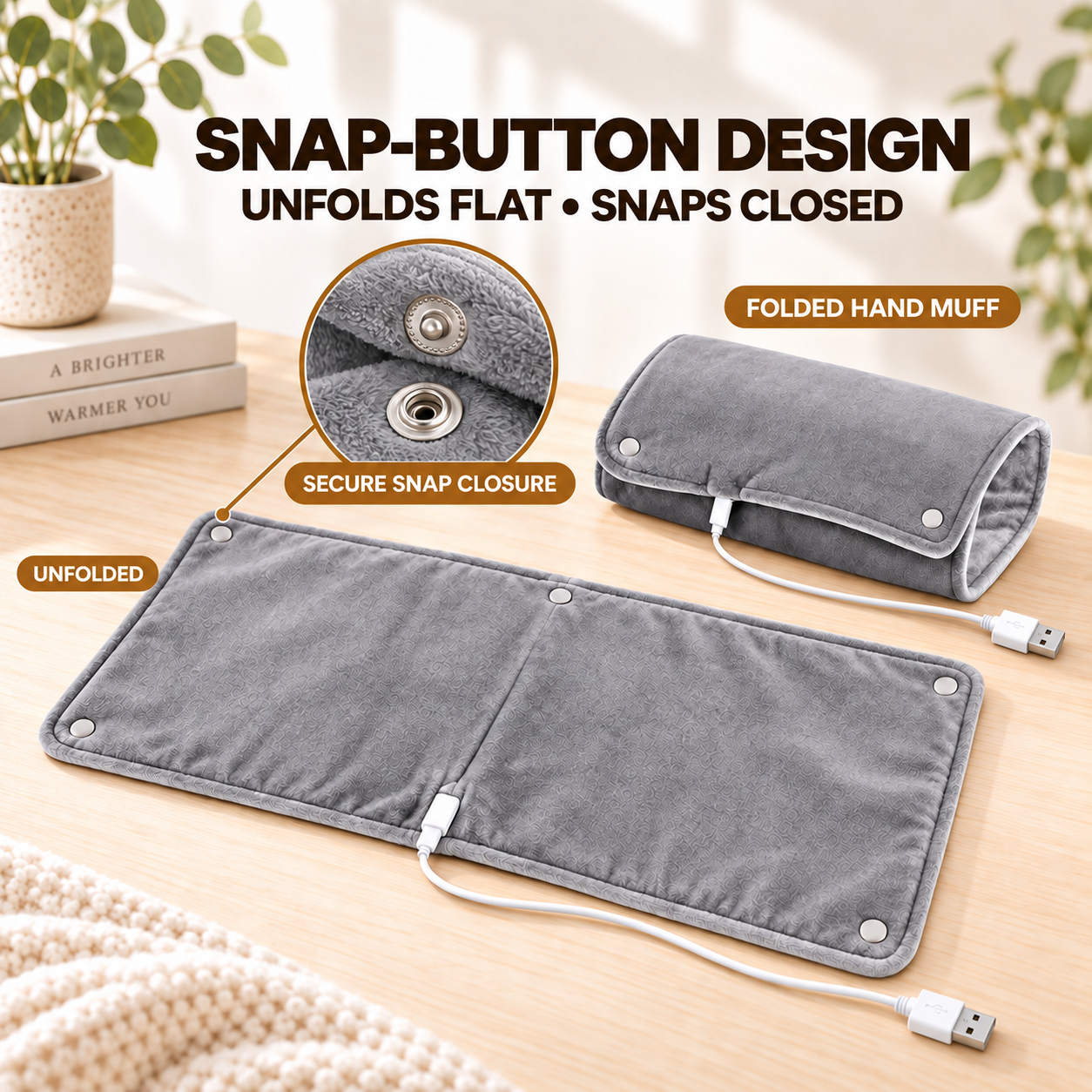 WarmNest Duo 4-in-1 Heated Comfort Set-Two-pack