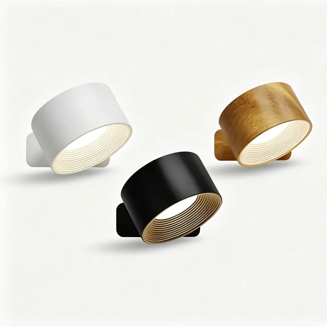 Magnetic Three-Color Wall Lamp