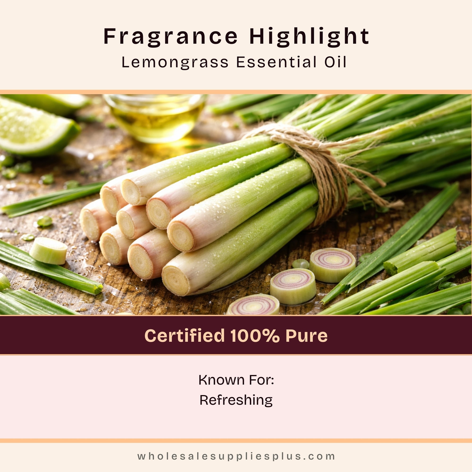 Lemongrass Essential Oil - 100% Pure 138