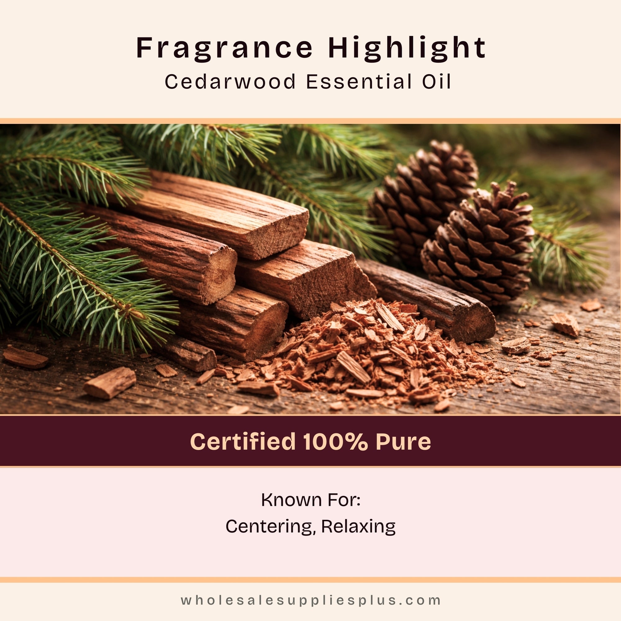 Cedarwood Essential Oil - 100% Pure 135