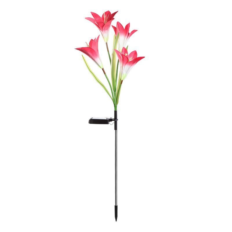 Outdoor Solar Lily Flower Light 🌷