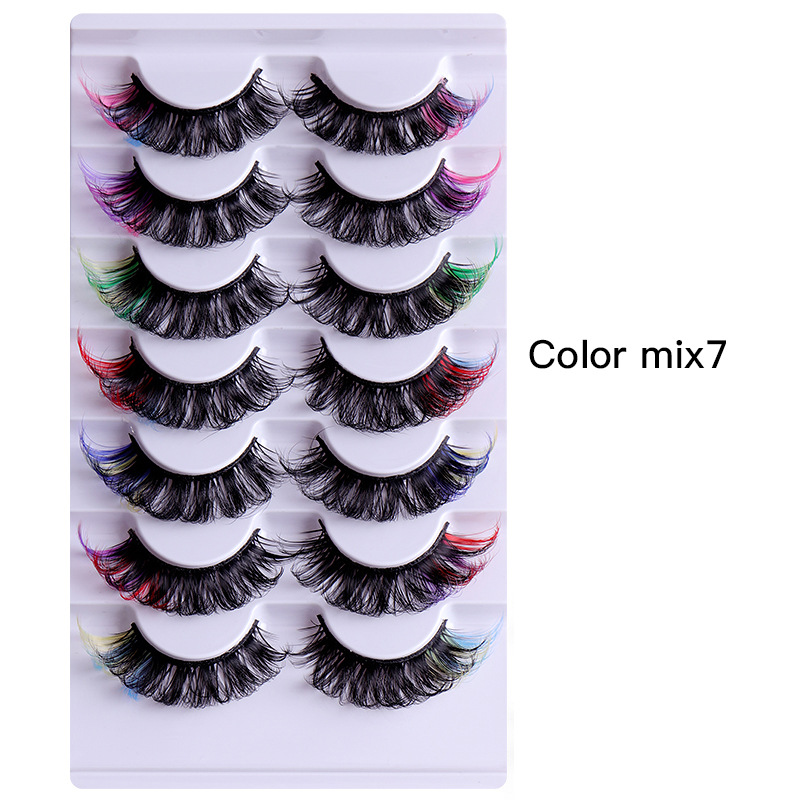 [Eye Beauty] Party Queen Colored Eyelashes-eveVeye