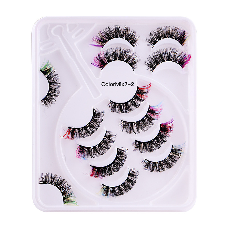 [Eye Beauty] Party Queen Colored Eyelashes-eveVeye