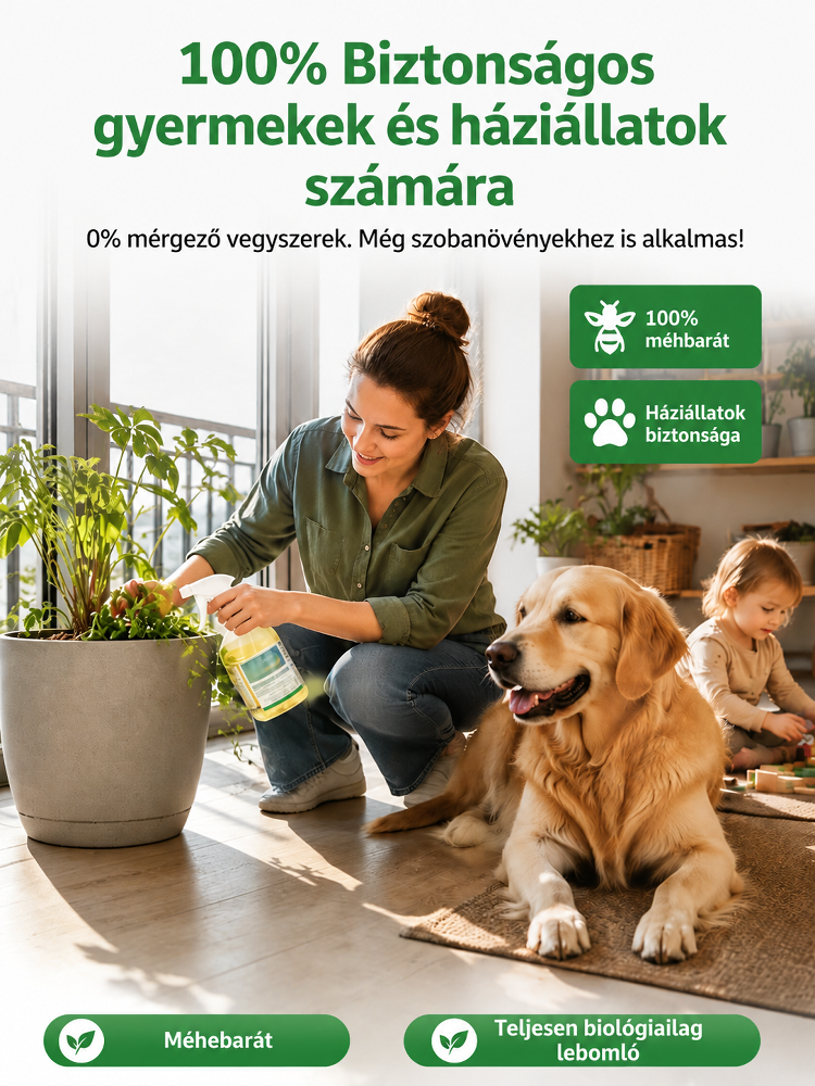 【5 Év Gyommentesség】Bio-Enzim Gyökérpusztító Koncentrátum (150 g = 660 m²) | 100% Biztonságos