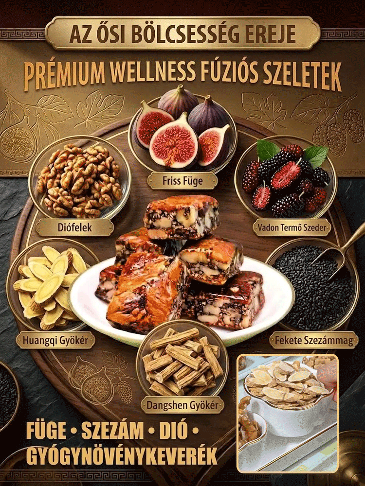 Cukormentes Fügés-Diós Szelet (6 az 1-ben) 