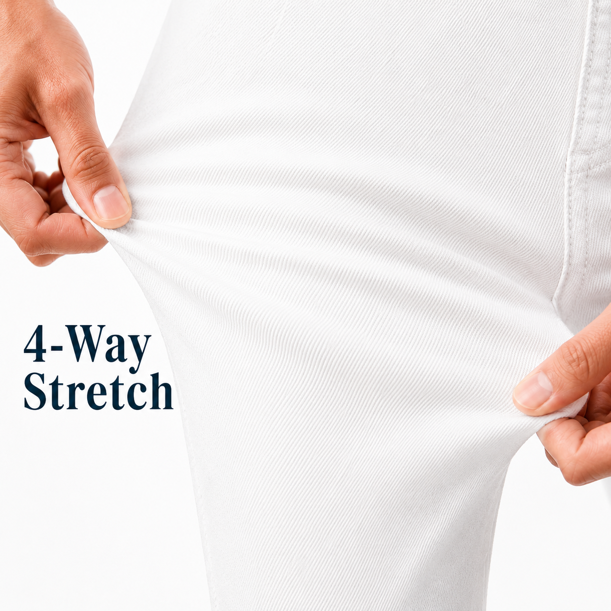 TinaD White 3-Way Repel Tummy Slim Fit Bootcut Jeans