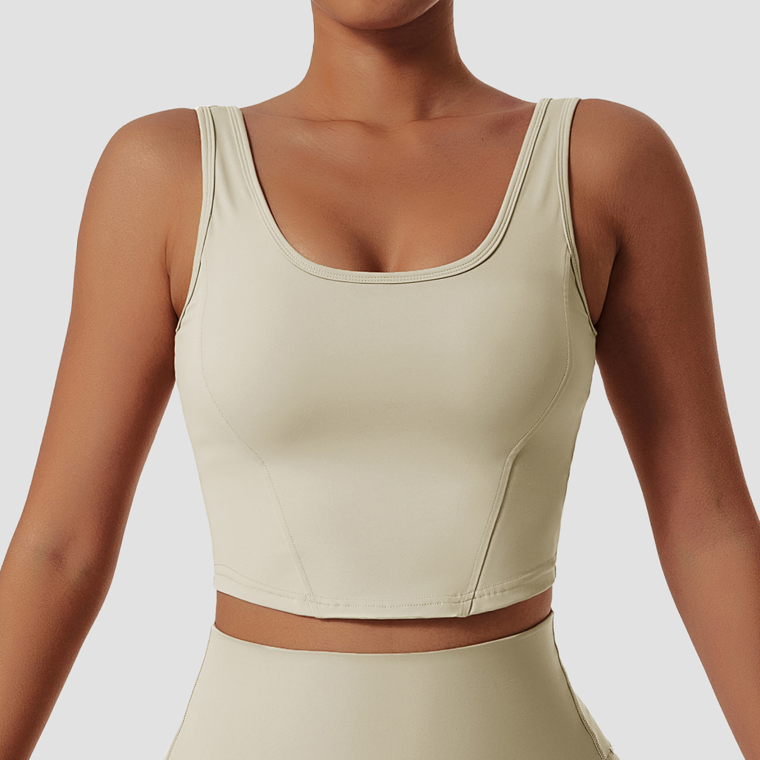 Seamless Yoga Set Women Summer Vest Top Gym Sport Bra High Waist Tight Leggings Push Up Fitness Suit Shorts Sets