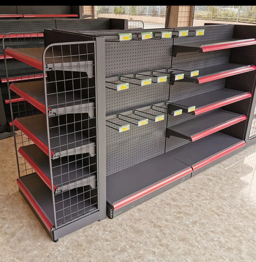 End-cap shelving