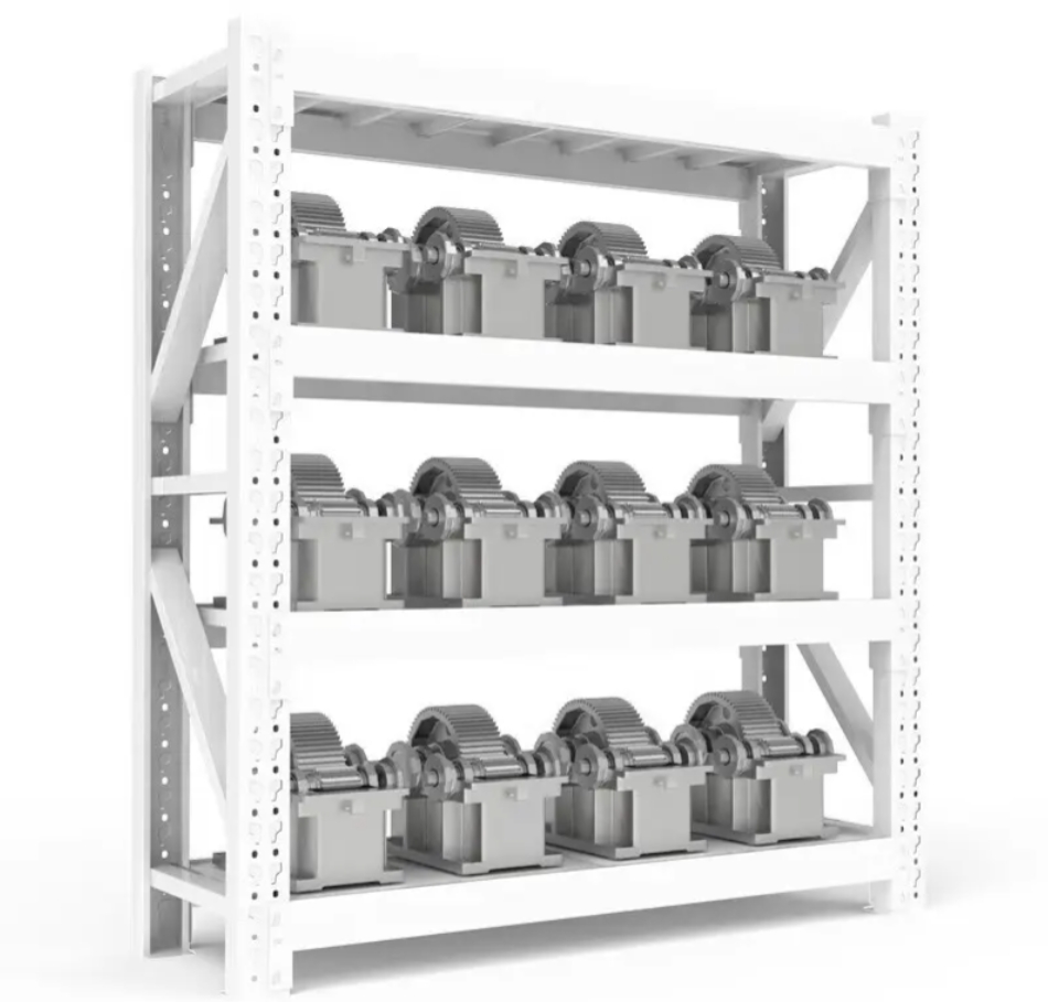 Warehouse shelving