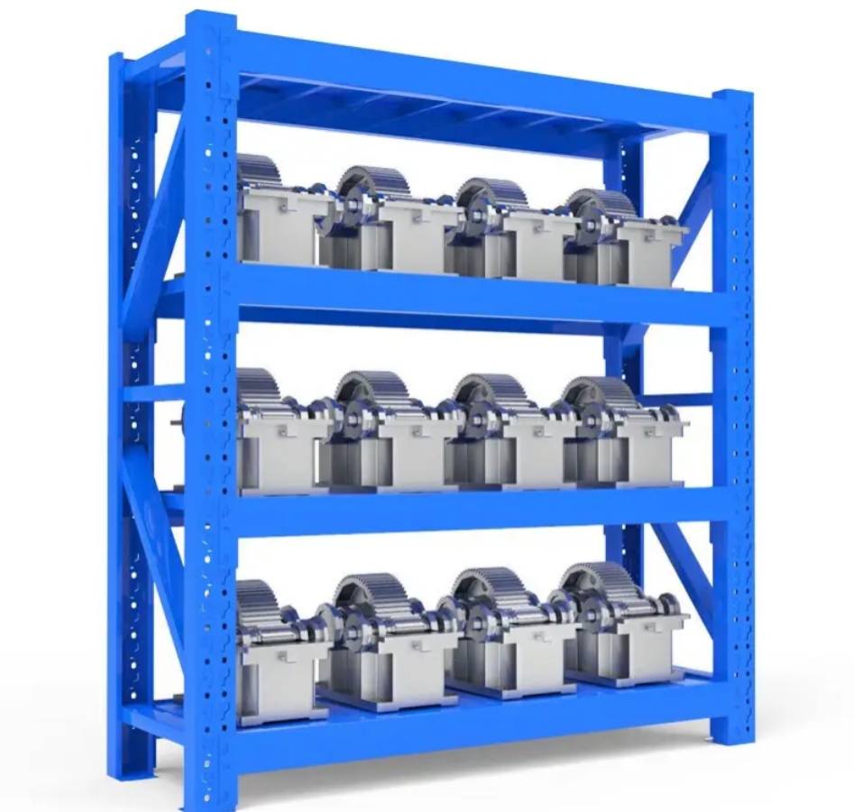 Warehouse shelving