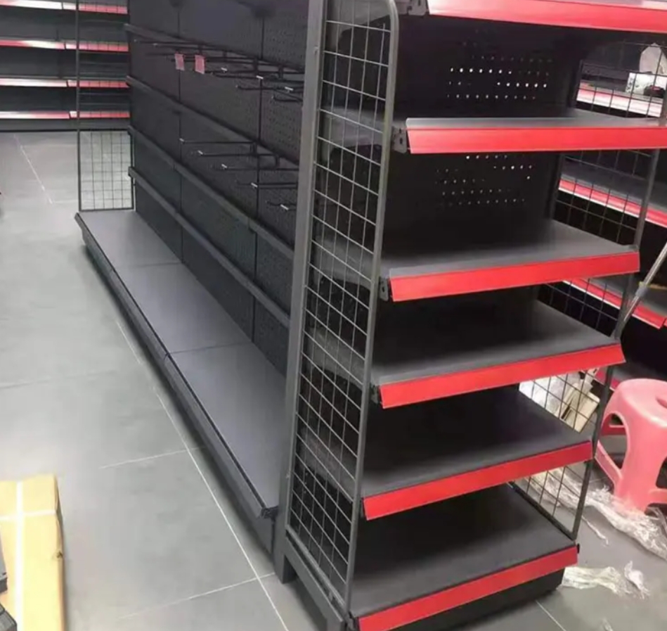 End-cap shelving