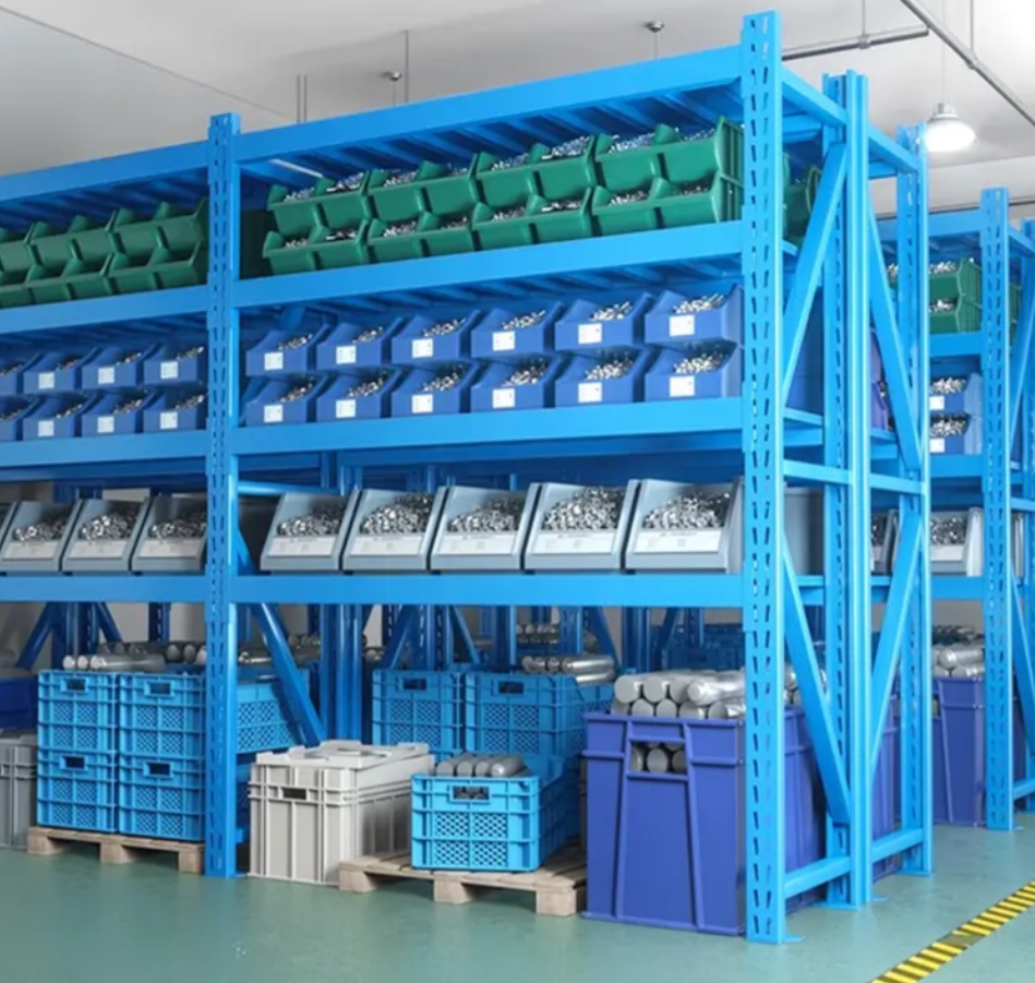 Warehouse shelving