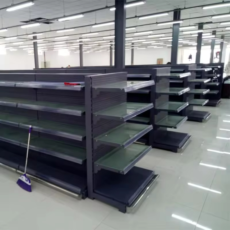 End-cap shelving