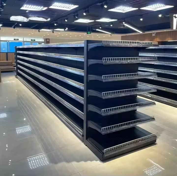 End-cap shelving