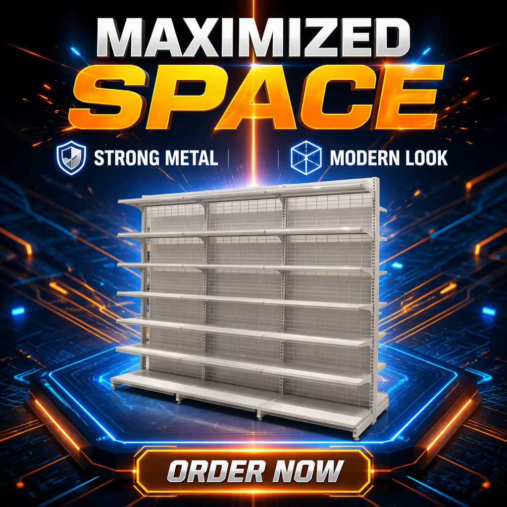 Double-sided shelving