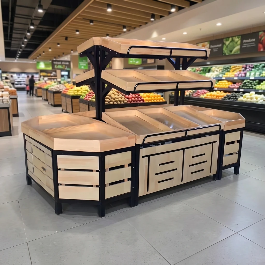 Fruit and vegetable displays