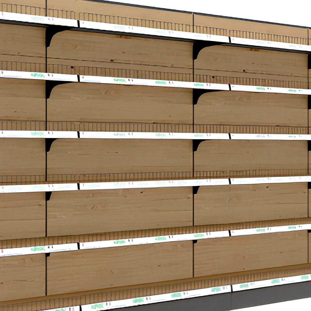 single-sided shelving