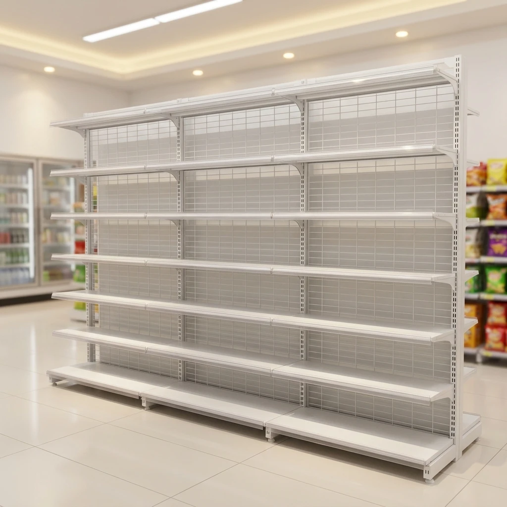 Double-sided shelving