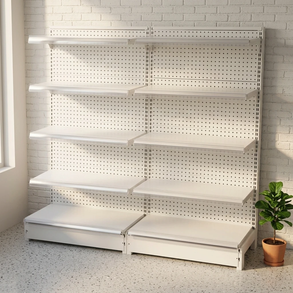 single-sided shelving