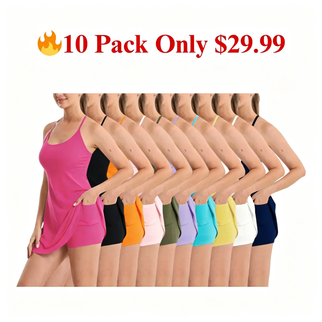 Super Soft Backless Active Dress