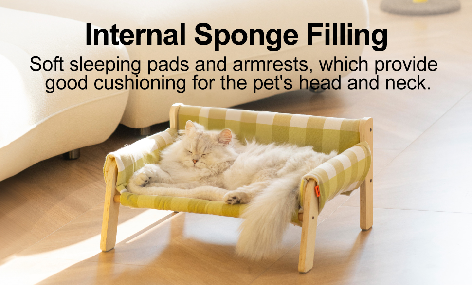 Cat Couch with Sponge Filling