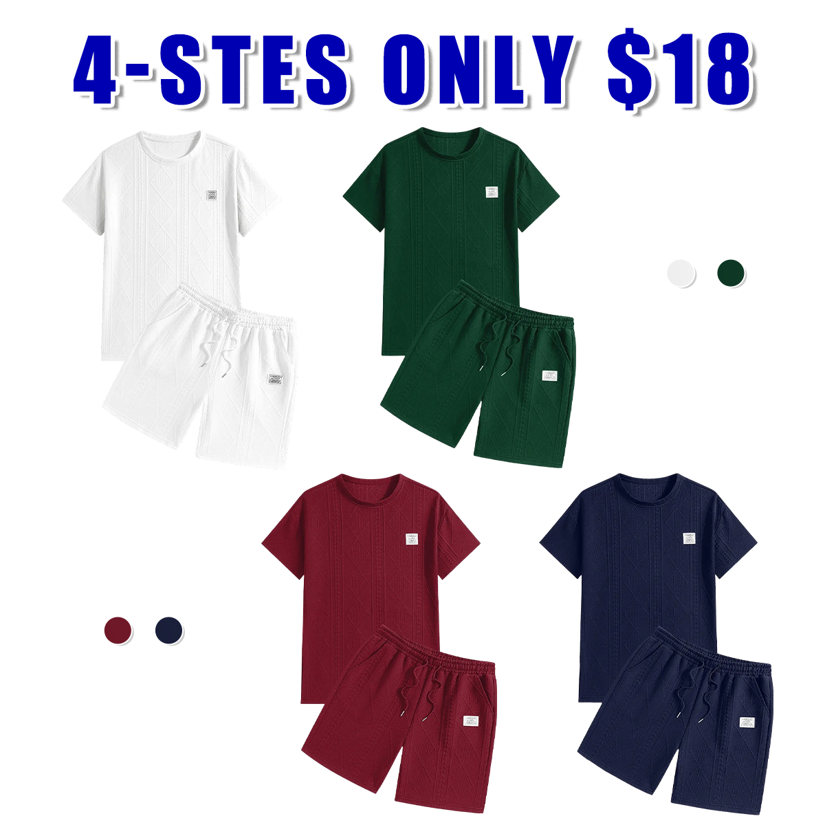 Men's Summer Casual Sports Suit
